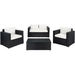 Machie 4Pc Living Set - Indoor/Outdoor - PAT7508 - Safavieh 26 Machie 4Pc Living Set - Indoor/Outdoor - PAT7508 - Safavieh -Heaco GUEST 75ad959a bd43 4c99 9bc2 7946191ceaae