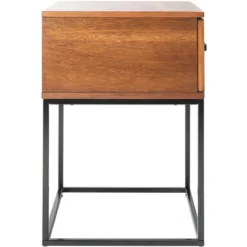 Marquise 1 Drawer Nighstand - Brown - Safavieh 13 Marquise 1 Drawer Nighstand - Brown - Safavieh -Heaco GUEST 7a033c2e a8b1 4279 abfa 29d097c432ad