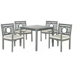 Montclair 5 Pc Dining Set - Outdoor - PAT6721 - Safavieh -Heaco GUEST 7a1ab935 014a 45fe 8c75 3103dd718a5a