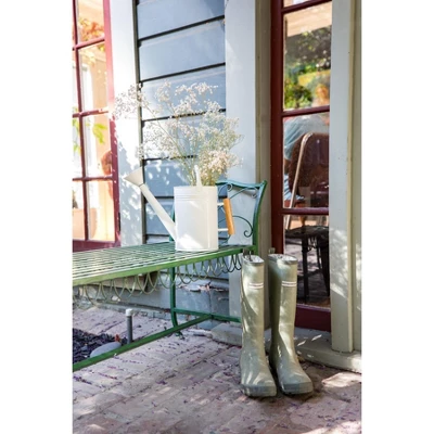 Arona Bench - Outdoor - PAT5015 - Antique Green - Safavieh 9 Arona Bench - Outdoor - PAT5015 - Antique Green - Safavieh - Image 7