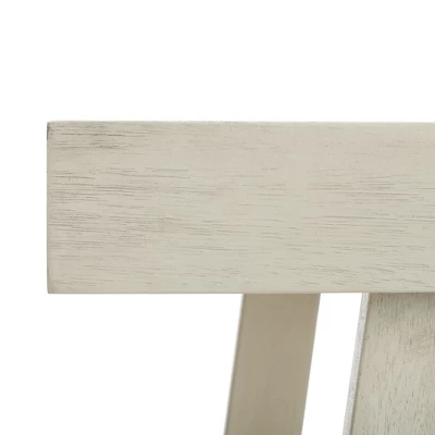 Renzo Indoor/Outdoor Bar Cart - Distressed White - Safavieh 3 Renzo Indoor/Outdoor Bar Cart - Distressed White - Safavieh