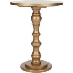 Greta Round Top Accent Table - Safavieh -Heaco GUEST 7cbdf425 0e47 409e 9da9 3325404abffc