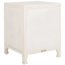 Regius 2 Shelf 1 Door Nightstand - NST5305 - White Washed - Safavieh -Heaco GUEST 7dc8f12c 17bb 406c be53 8c71235278f5