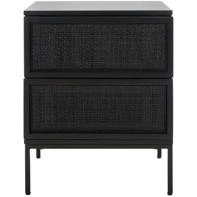 Zadie 2 Drawer Rattan Nightstand - NST5007 - Safavieh 13 Zadie 2 Drawer Rattan Nightstand - NST5007 - Safavieh - Image 11
