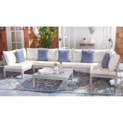 Granton 5 Pc Living Set - Indoor/Outdoor - PAT7054 - Safavieh