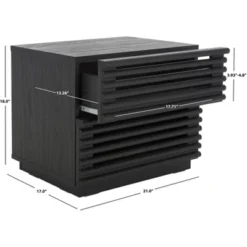 Averi 2 Drawer Nightstand - NST9611 - Safavieh 24 Averi 2 Drawer Nightstand - NST9611 - Safavieh -Heaco GUEST 80c267d3 c6bc 4105 816b 04ecab735cf1