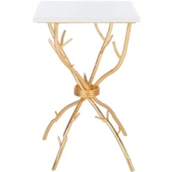 Alexa Marble Top Table - Safavieh -Heaco GUEST 813974af 6219 4270 8d76 1c0a194f8bb8