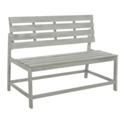 Ruben Balcony Bench And Table - Outdoor - Safavieh -Heaco GUEST 818ec17d 7c6a 45bd 990c 8dffecb40947