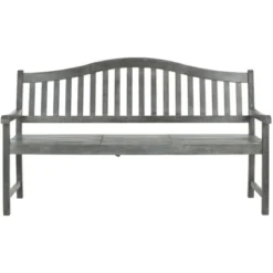Mischa Bench - Outdoor - Safavieh -Heaco GUEST 81d99f26 b768 424d afa2 2585a6335b41