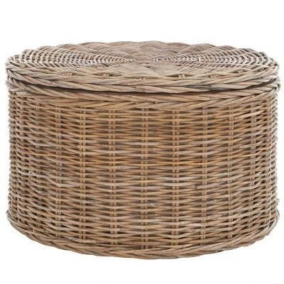 Jesse Wicker Storage Coffee Table - Safavieh 11 Jesse Wicker Storage Coffee Table - Safavieh - Image 9