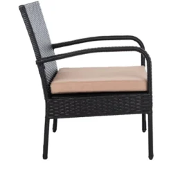 Moore 3 Piece Lounge Set - Indoor/Outdoor - PAT9009 - Safavieh -Heaco GUEST 83bf03ea ba1d 4005 a5b5 249c0ebc5115