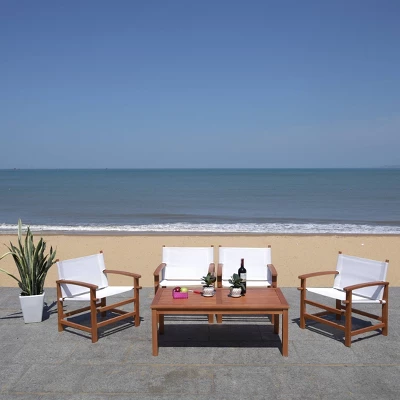 Mardin 4pc Living Set - Natural/Beige - Safavieh 5 Mardin 4pc Living Set - Natural/Beige - Safavieh - Image 3