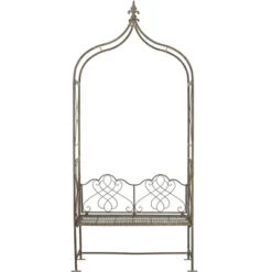 Eloise Arbor Bench - Outdoor - Safavieh -Heaco GUEST 84f3f3b8 4c76 4b31 b36f 1c799781b735