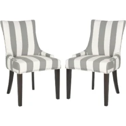 Lester 19" Dining Chair (Set Of 2) - Safavieh -Heaco GUEST 86930f76 9d33 4e43 8817 738588f033dc