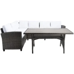 Jovita 3Pc Corner Set - Indoor/Outdoor - PAT7707 - Safavieh -Heaco GUEST 872263a5 4990 40a1 85e0 027338df39f9