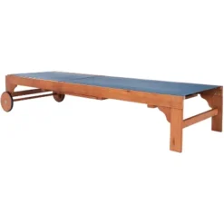 Ralden Sunlounger - Outdoor - PAT7070 - Natural/Navy -Safavieh -Heaco GUEST 87c58183 6245 49e0 82f4 d832a962dfc9