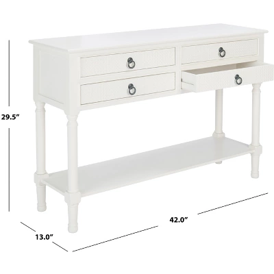 Haines 4 Drawer Console Table - Safavieh 8 Haines 4 Drawer Console Table - Safavieh - Image 6