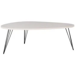 Wynton Retro Mid Century Wood Coffee Table - Safavieh -Heaco GUEST 887b38be f395 44fc 94d4 235598792596