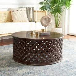 Kaydix Round Coffee Table - Safavieh