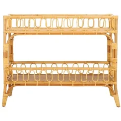 Isaiah 2-Teir Rattan Console Table - STG6509 - Safavieh 21 Isaiah 2-Teir Rattan Console Table - STG6509 - Safavieh -Heaco GUEST 89e398f8 13ed 41d4 89e2 104534aea8c4