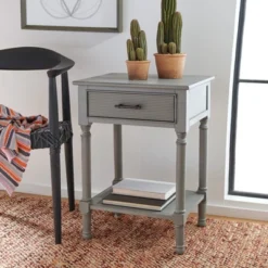 Ryder 1 Drawer Accent Table - Safavieh -Heaco GUEST 8aad4cc1 0656 4c86 8825 18fde57c7c01