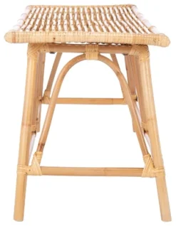 Montgomery Rattan Coffee Table - Safavieh -Heaco GUEST 8d9632d2 c776 4616 b440 e9c7fb4dba3e