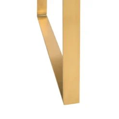 Langston Acrylic Arm Chair - Brass/Clear - Safavieh -Heaco GUEST 8ea75ba8 effd 405e a7c3 dcf9e5dc01ef