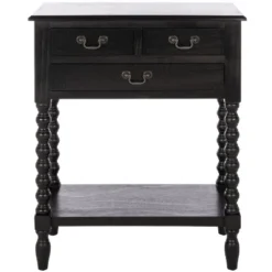 Athena 3 Drawer Console Table - CNS5703 -Safavieh -Heaco GUEST 900cf4a2 b636 4092 b90c b86241ed8e85