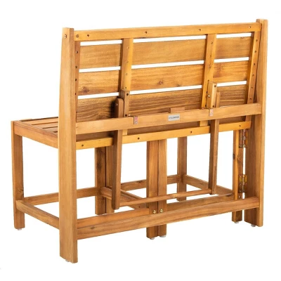 Belamy Transformer Bench - Outdoor - Safavieh 9 Belamy Transformer Bench - Outdoor - Safavieh - Image 7