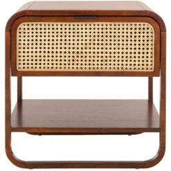 Yunis 1 Drawer 1 Open Shelf Nightstand - NST9205 - Safavieh -Heaco GUEST 925737b0 be6f 4e75 b4db 01f4c0df5a75