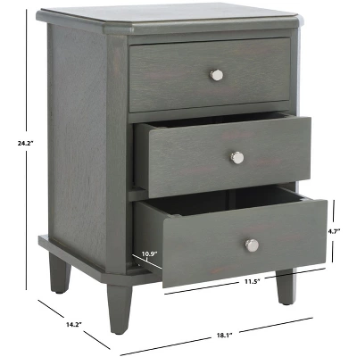 Joe Nightstand Withstorage Drawers - AMH6629 - Safavieh Couture 13 Joe Nightstand Withstorage Drawers - AMH6629 - Safavieh Couture - Image 11
