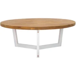 Leo Round Coffee Table 3 Legs - Indoor/Outdoor - PAT7319 - Safavieh -Heaco GUEST 961b3215 b84a 48d3 b191 153b018d7ece