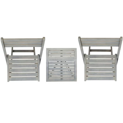 Gallo Balcony Bistro Set - Outdoor - PAT6751 - Safavieh 6 Gallo Balcony Bistro Set - Outdoor - PAT6751 - Safavieh - Image 4