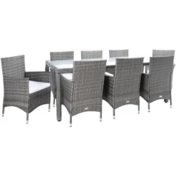 Hailee Dining Set - Outdoor - PAT7704 - Safavieh -Heaco GUEST 97aa175f 1d65 440b aa1c 81bc44e491bf