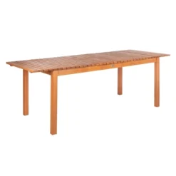 Marson Rectangle Dining Table Natural - Safavieh -Heaco GUEST 9b2fe464 e1ea 432d b794 42a229888248