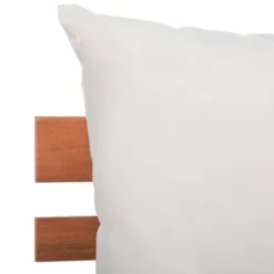 5pc Granton Living Set Teak/Beige - Safavieh -Heaco GUEST 9b9d4b3b ecf9 4bae 85a4 9b8f80f9fcc5