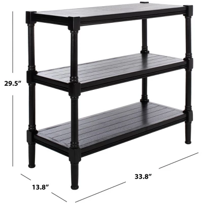 Rafiki 3 Shelf Console - CNS5715 -Safavieh 9 Rafiki 3 Shelf Console - CNS5715 -Safavieh - Image 7