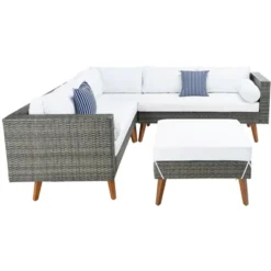 Analon Sectional Set - Indoor/Outdoor - PAT7716 - Safavieh -Heaco GUEST a1859bab 952c 451b 8df4 096cd0147e4a