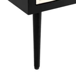 Tessie Bone Inlay 2-Drawer Nighstand - SFV6609 - Bone/Black - Safavieh Couture -Heaco GUEST a242d37e 89a5 41b6 a4c9 20debed959af