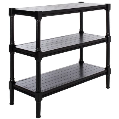 Rafiki 3 Shelf Console - CNS5715 -Safavieh 4 Rafiki 3 Shelf Console - CNS5715 -Safavieh - Image 2