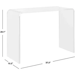 Atka Acrylic Console Table - FOX6016A - Clear - Safavieh Couture 8 Atka Acrylic Console Table - FOX6016A - Clear - Safavieh Couture -Heaco GUEST a3d3e34a 1590 419f a242 f7fd02611ebf