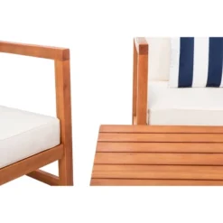 Montez 4pc Living Set With Accent Pillows - Natural/Beige/Navy - Safavieh 12 Montez 4pc Living Set With Accent Pillows - Natural/Beige/Navy - Safavieh -Heaco GUEST a44cca62 0565 4415 960e 12b98a0db41a