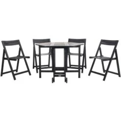 Kerman Table And 4 Chairs - Outdoor - PAT7000 - Safavieh -Heaco GUEST a9a6d7d9 45c3 4e3e 9eba 0bbc297091d8