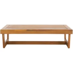 Dune Coffee Table - Indoor/Outdoor - PAT7330 - Natural - Safavieh -Heaco GUEST aa2f6426 8ada 4df7 8deb b4d4b66476b6