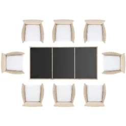 Hailee Dining Set - Outdoor - PAT7704 - Safavieh -Heaco GUEST ab8f3d4e d610 483a af6b 2f5629b39dae