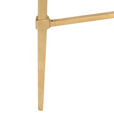 Baumgarten Console Table - AMH8305A - Gold - Safavieh Couture 6 Baumgarten Console Table - AMH8305A - Gold - Safavieh Couture - Image 4
