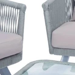 Belmi 4pc Rope Living Set - Gray - Safavieh 16 Belmi 4pc Rope Living Set - Gray - Safavieh -Heaco GUEST ae557dca 9d45 4b3d a598 15e7371ce93a