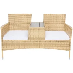 Viora Loveseat - Outdoor - Safavieh -Heaco GUEST afb9a2a1 e9dd 43d9 bcb4 7c24d6324569