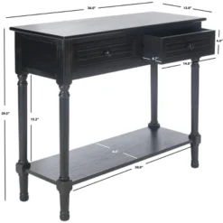 Tate 2 Drawer Console Table - CNS5720 -Safavieh -Heaco GUEST b07df845 6f07 477e 9671 28e08c3065f7