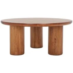 Mork 3 Leg Round Coffee Table - Safavieh -Heaco GUEST b0917a0b 4837 4225 b123 d5d3a876b330